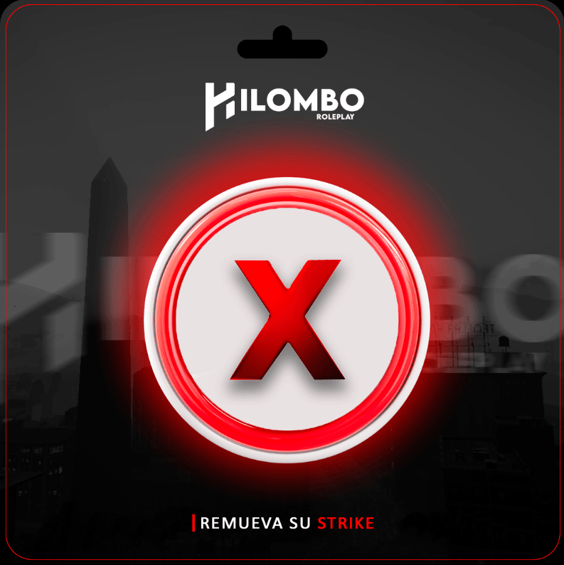 Quitar Strike / Wipe (Mafias y Bandas)